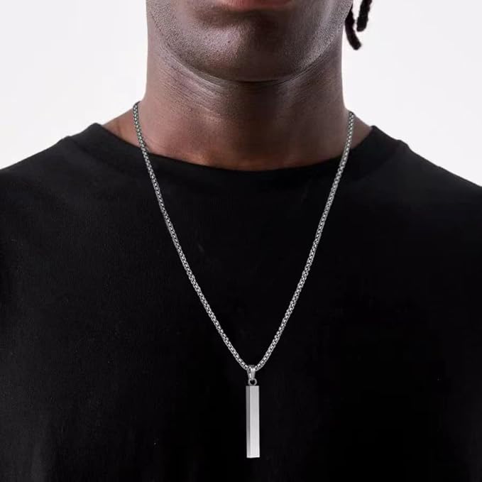 SPIRITIO® Rectangular Pendant Necklace