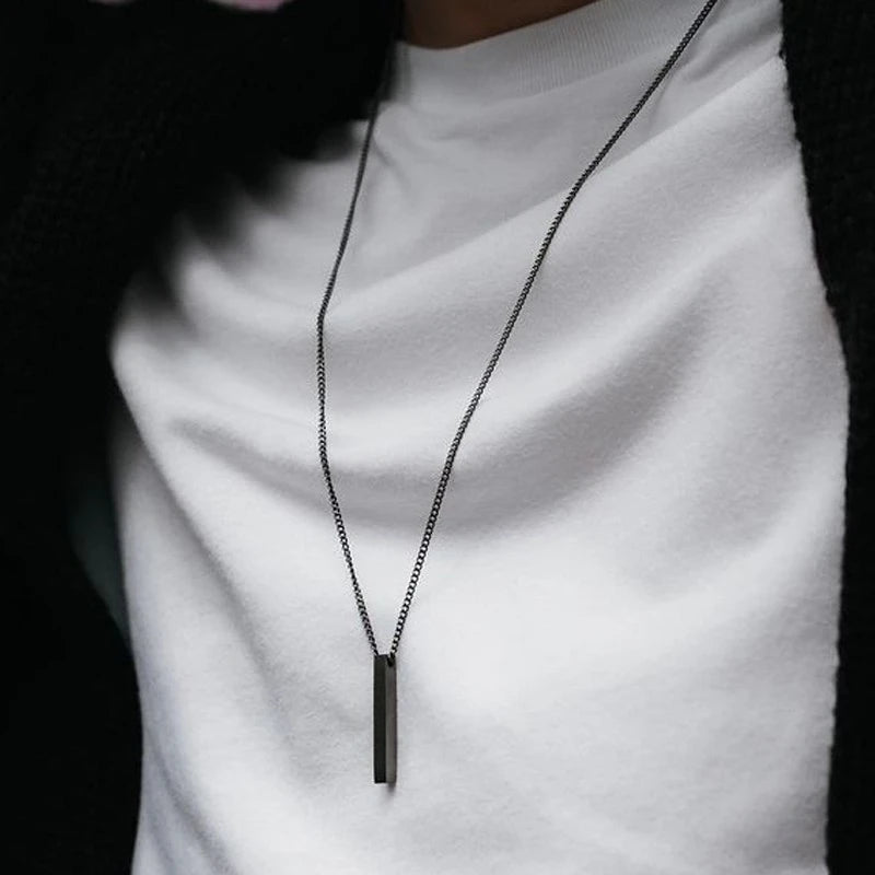 SPIRITIO® Rectangular Pendant Necklace